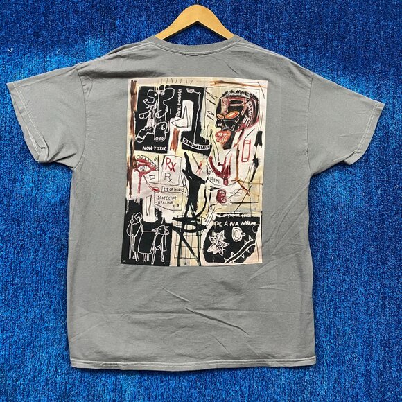 Jean-Michel Basquiat Melting Point of Ice Art Promo Tee XL - Picture 1 of 5
